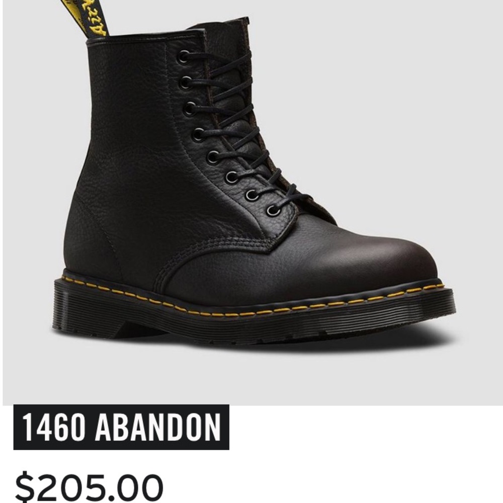 Black 1460 Abandon Dr. Martens
